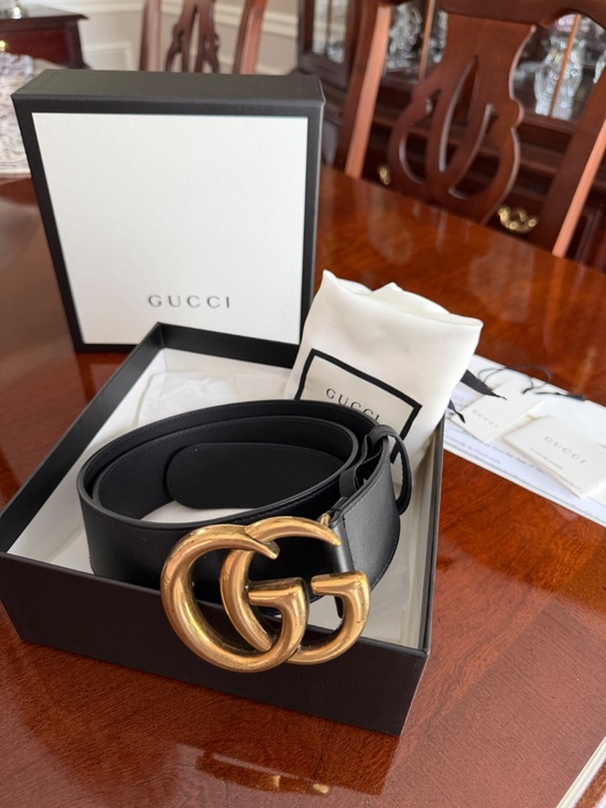 Gucci GG Marmont Wide Belt Size 90 main image 10